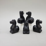 Black Obsidian Giraffe Carving