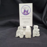 Clear Quartz Dinosaur Carving