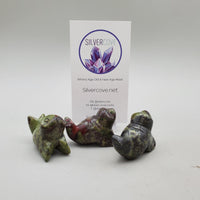 Dragon's Blood Jasper Seal Carving