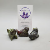 Dragon's Blood Jasper Seal Carving