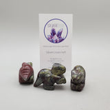 Dragon's Blood Jasper Dino Carving