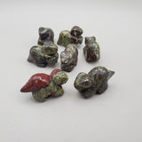 Dragon's Blood Jasper Dino Carving