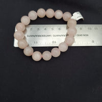 {Grade A} Rose Quartz Bracelet (10mm Round beads)