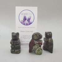 Dragon's Blood Jasper Dino Carving