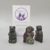 Dragon's Blood Jasper Dino Carving
