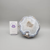 Polished, Brazilian Agate Geode