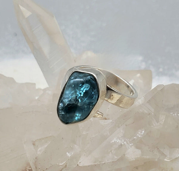 Apatite Sterling Silver Ring