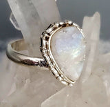 Moonstone in Sterling Silver Ring