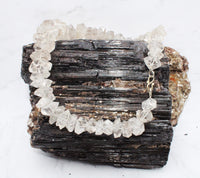 Diamond Quartz Sterling Silver Necklace