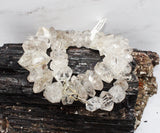 Diamond Quartz Sterling Silver Necklace