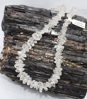 Diamond Quartz Sterling Silver Necklace