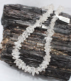 Diamond Quartz Sterling Silver Necklace