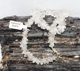 Diamond Quartz Sterling Silver Necklace