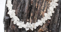Diamond Quartz Sterling Silver Necklace