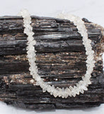 Diamond Quartz Sterling Silver Necklace