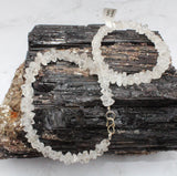 Diamond Quartz Sterling Silver Necklace