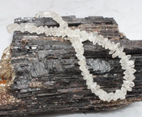 Diamond Quartz Sterling Silver Necklace