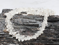 Diamond Quartz Sterling Silver Necklace
