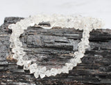 Diamond Quartz Sterling Silver Necklace