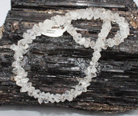 Diamond Quartz Sterling Silver Necklace