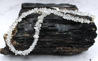 Diamond Quartz Sterling Silver Necklace