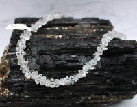 Diamond Quartz Sterling Silver Necklace