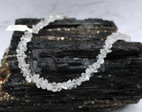 Diamond Quartz Sterling Silver Necklace