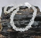 Diamond Quartz Sterling Silver Necklace