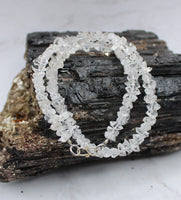 Diamond Quartz Sterling Silver Necklace
