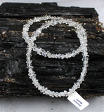 Diamond Quartz Sterling Silver Necklace