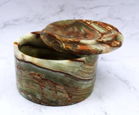 Green Onyx Jewelry Box