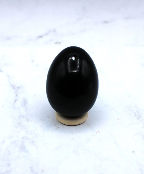 Obsidian Yoni Egg