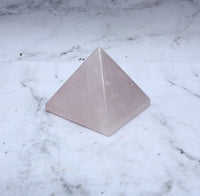 Rose Quartz Pyramid