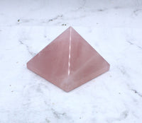 Rose Quartz Pyramid