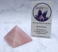 Rose Quartz Pyramid