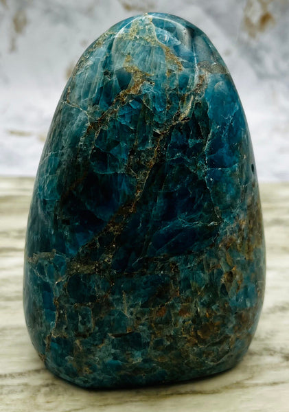 Blue Apatite Free Form