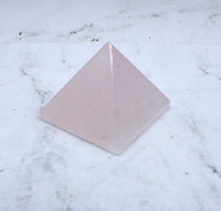 Rose Quartz Pyramid