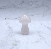 Rose Quartz Mushroom Carving