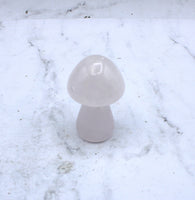 Rose Quartz Mushroom Carving