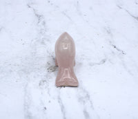 Rose Quartz Dolphin Carving