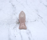 Rose Quartz Dolphin Carving