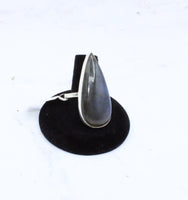 Large Stone Labradorite Ring (Size 9.5)