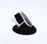 Large Stone Labradorite Ring (Size 9.5)