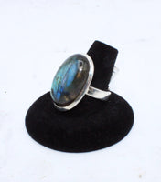 Labradorite Ring (Size 7.5)
