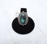 Tibetan Turquoise Ring Size 9.5