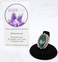 Tibetan Turquoise Ring Size 9.5