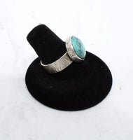 Tibetan Turquoise Ring Size 9