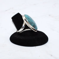 Iranian Turquoise Ring, Size 8.5