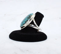 Iranian Turquoise Ring, Size 8.5
