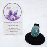Iranian Turquoise Ring, Size 8.5